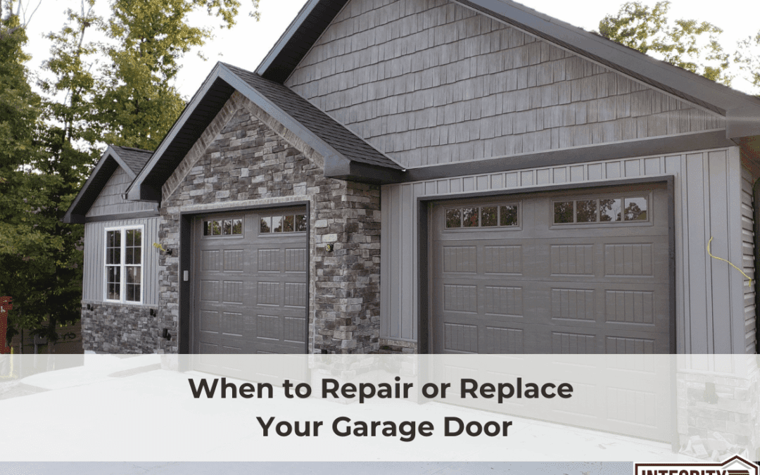 When to Repair or Replace Your Garage Door